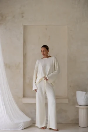 Azoria White Pants 1