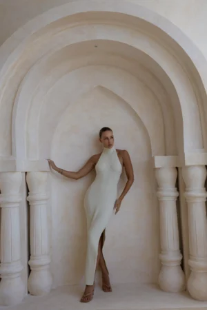 Melua Dress Cream (1)