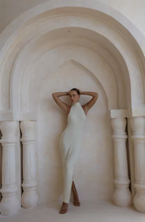 Melua Dress Cream (2)