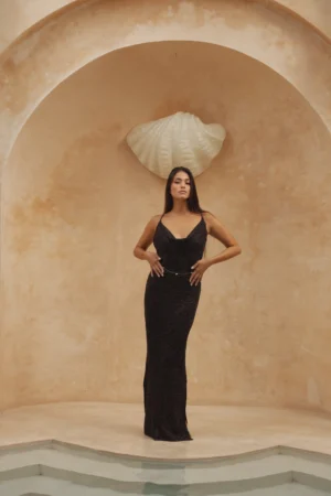 Savaya Black Dress 1