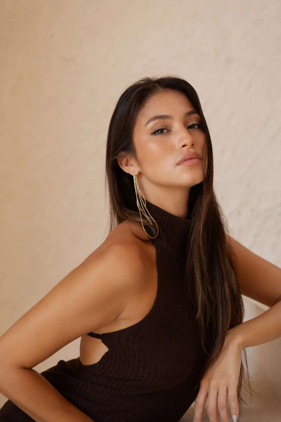Silk Drop Earrings — ZUA World, photo 2
